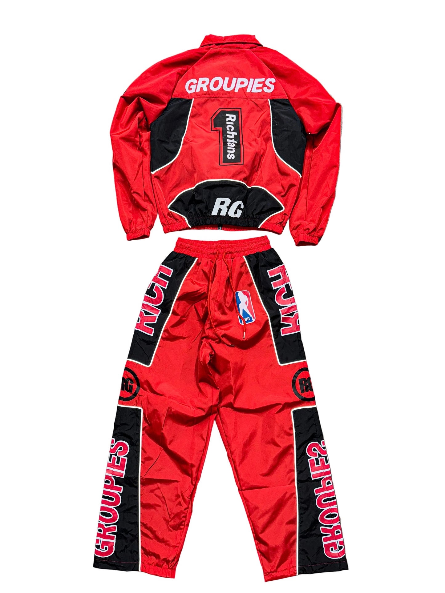 Raceway windbreaker Red