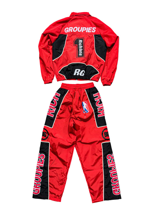 Raceway windbreaker Red