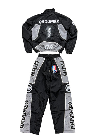 Raceway windbreaker Black