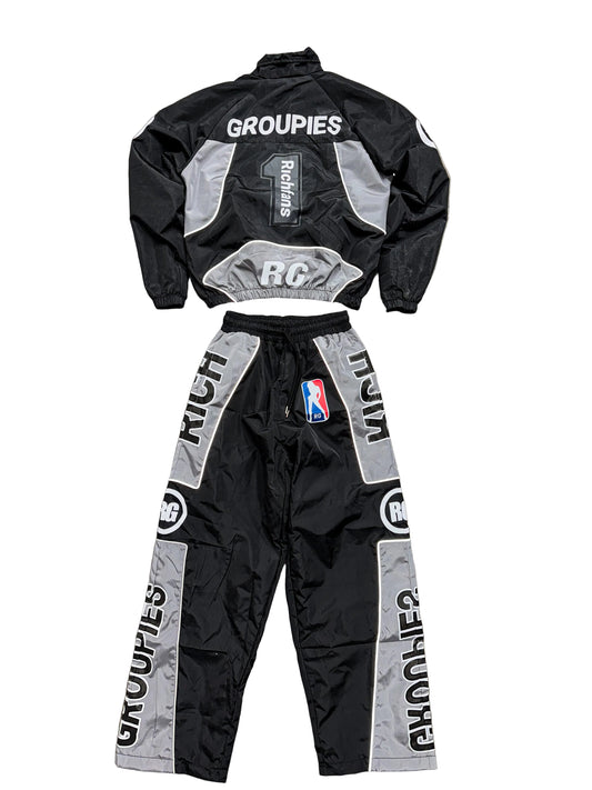 Raceway windbreaker Black