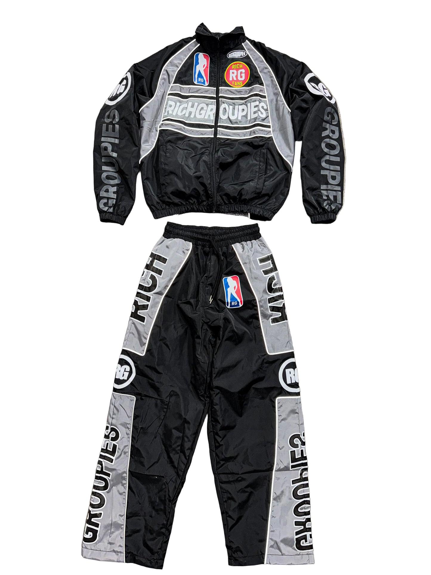 Raceway windbreaker Black