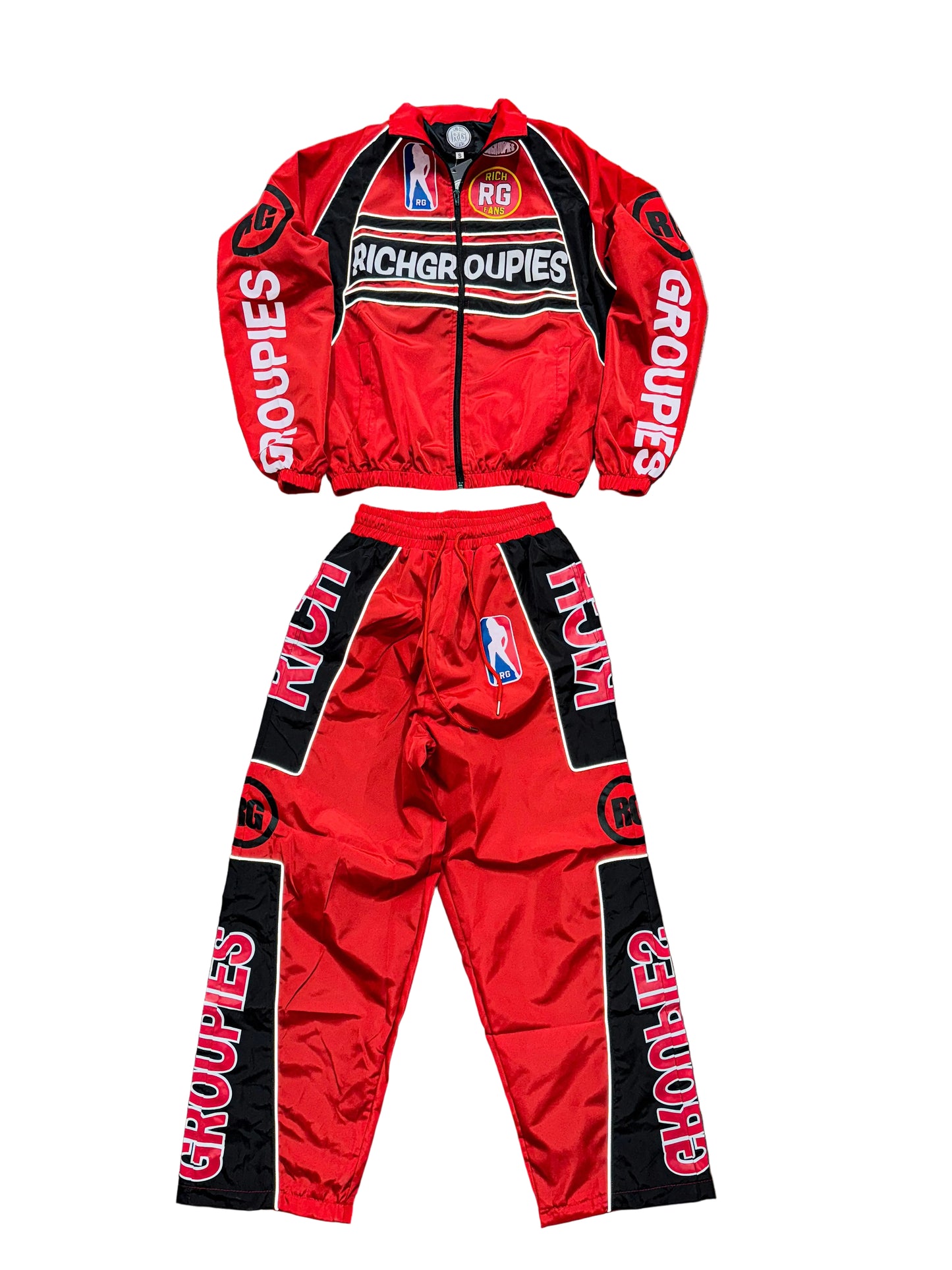 Raceway windbreaker Red